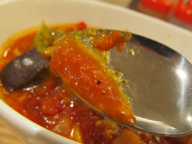 松屋きのこと彩り野菜のトマトスープごはんのトマトソース