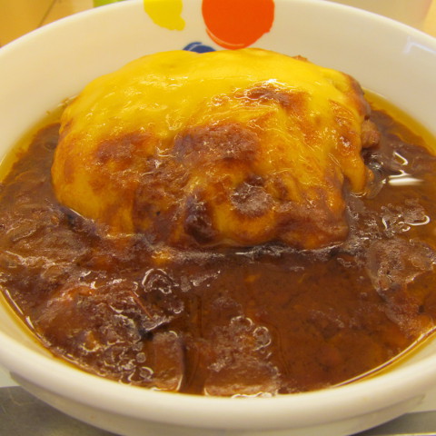 松屋ブラウンチーズハンバーグ定食大盛賞味サムネイル
