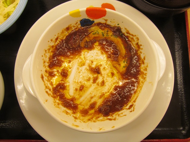 matsuya_brown_sauce_cheese_hamburg_set_meal_20180424_081