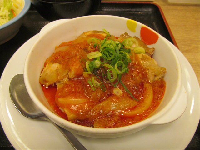 matsuya_gorogoro_chicken_with_chili_sauce_teishoku_20190319_045