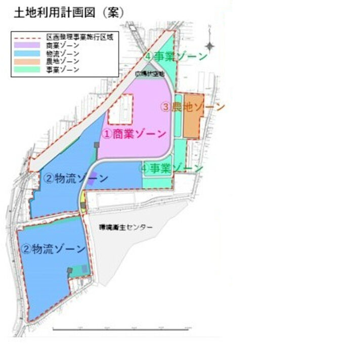 アークスクエア茨木仮称_土地利用計画図_1205LB_20240820