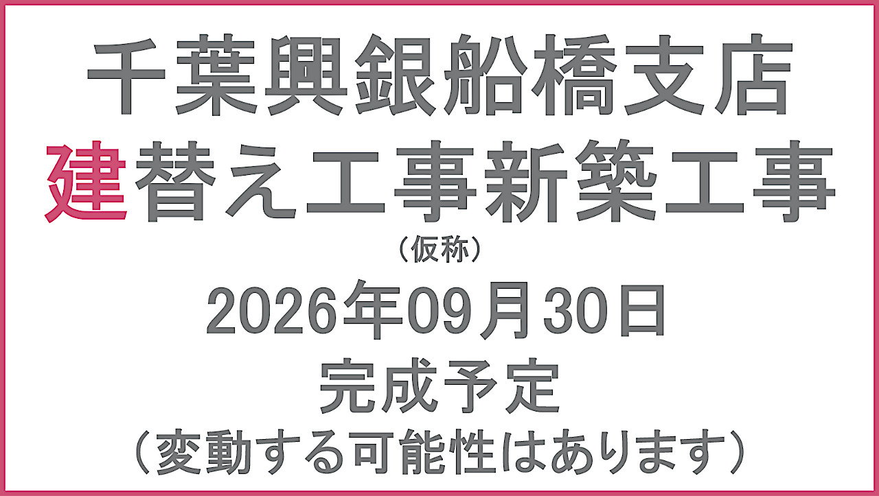 千葉興銀船橋支店建替え工事新築工事仮称20260930完成予定アイキャッチ1280