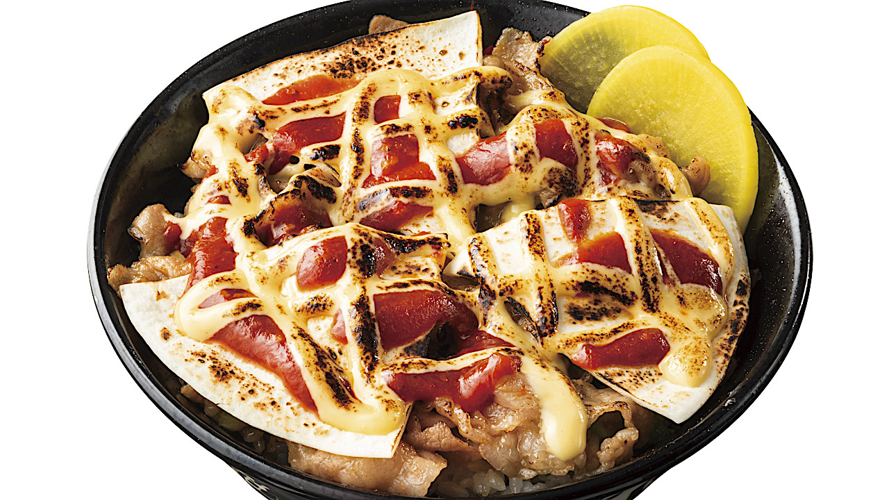 伝説のすた丼屋_ピザすた丼_20250508販売開始アイキャッチ1280