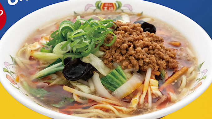 餃子の王将_初夏の酸辣湯麺20250601販売開始アイキャッチ1205