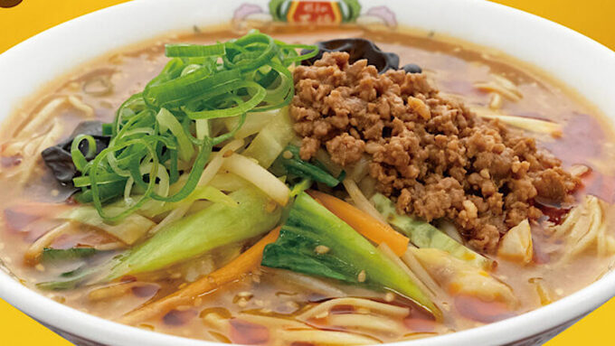 餃子の王将_野菜たっぷり胡麻味噌担々麺20250601販売開始アイキャッチ1205