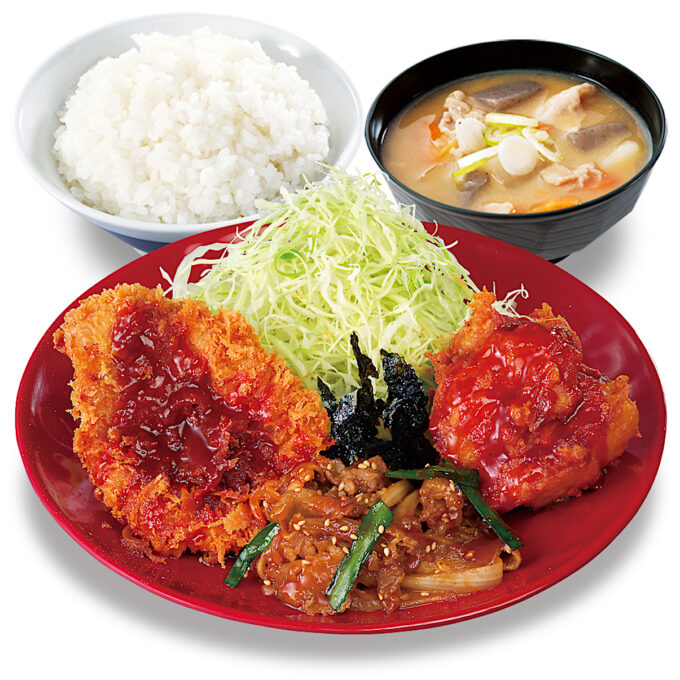 かつや_牛豚鶏のプルコギビビンカツ定食温玉なし2025_1205_20251012