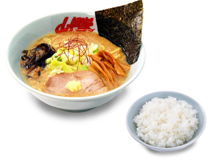 山岡家濃厚白みそとんこつラーメン2025_半ライスセット_1205_20251005