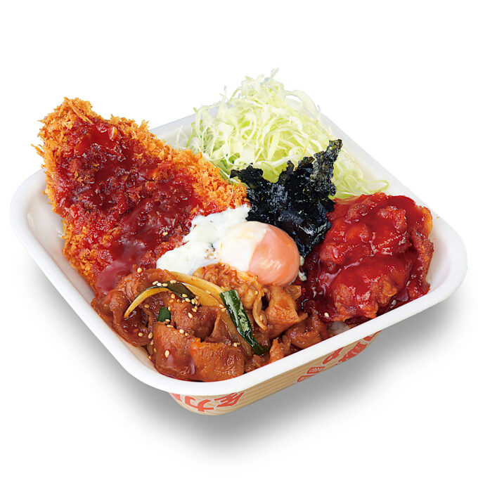 かつや_牛豚鶏のプルコギビビンカツ丼弁当2025_1205_20251012
