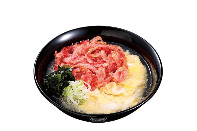 富士そば名代塩そば_紅生姜天とふわふわ玉子の塩そば_1205_20251228