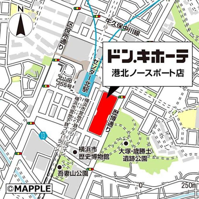 ドンキホーテ港北ノースポート店_地図_1205_20260506