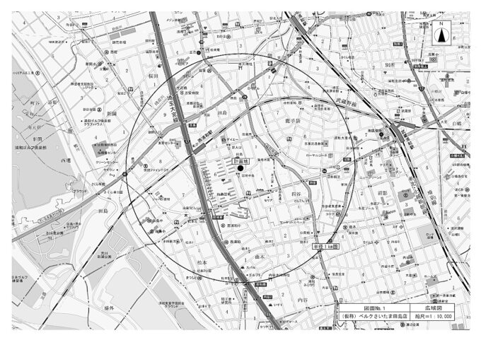 ベルクさいたま田島店仮称_広域地図_1205_20260527