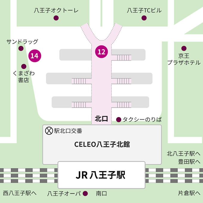 JR八王子駅北口バス乗り場の場所_1205_20260623