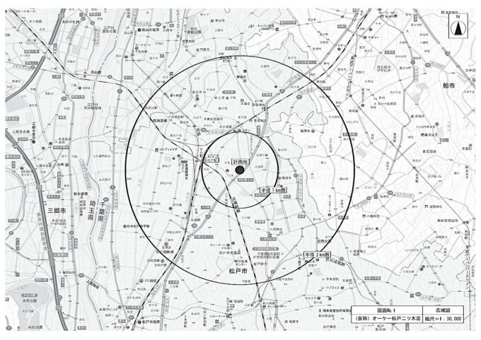 オーケー松戸二ツ木店仮称_広域地図_1205_20260719